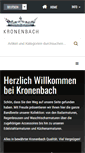 Mobile Screenshot of kronenbach.de